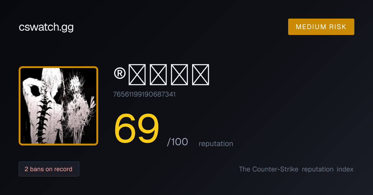®𝚈𝚞𝚛𝚊 · CS2 Profile & Ban Check | CSWatch